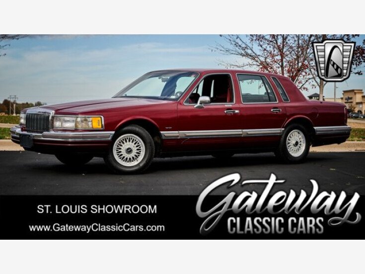 Thumbnail Photo undefined for 1990 Lincoln Town Car